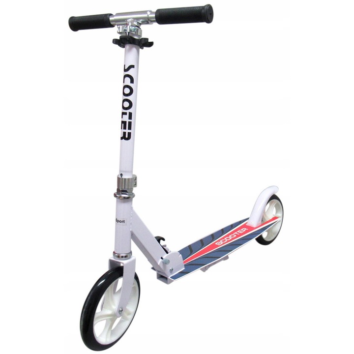 R-Sport H4 gyerek roller, fehér, 100 kg, állítható magasságú, összecsukható