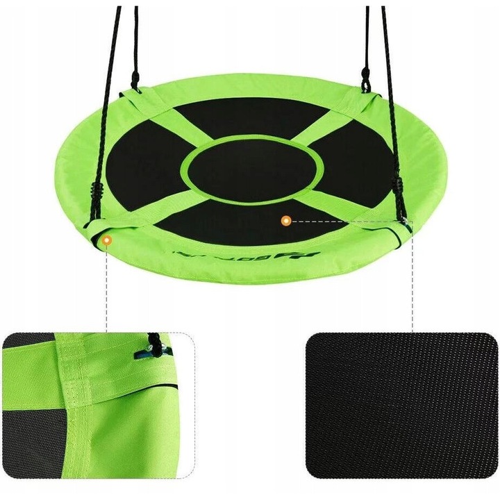 Балансьор R-Sport, 100см, зелено-черен, макс 150кг