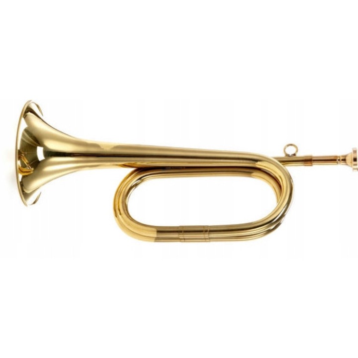 Startone SSH-15 vadászkürt, 32 cm, sárgaréz test, szájrésszel