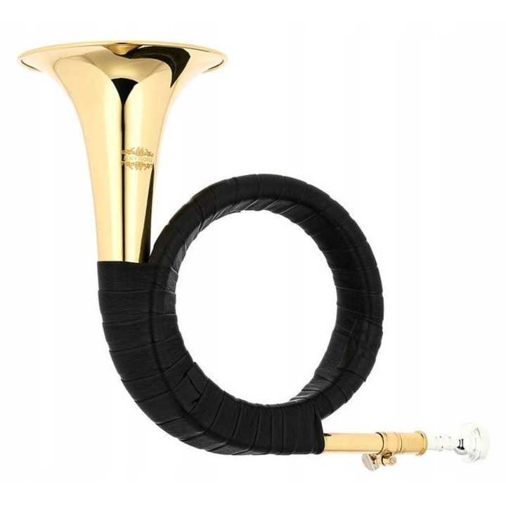 Corn de vanatoare Thomann Bb-Furst Pless, alama, 125mm