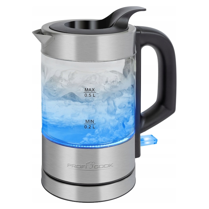 Fierbator electric Maestro, model MR-033, 1,7L, 2200W, alb, 21,2x22x15cm