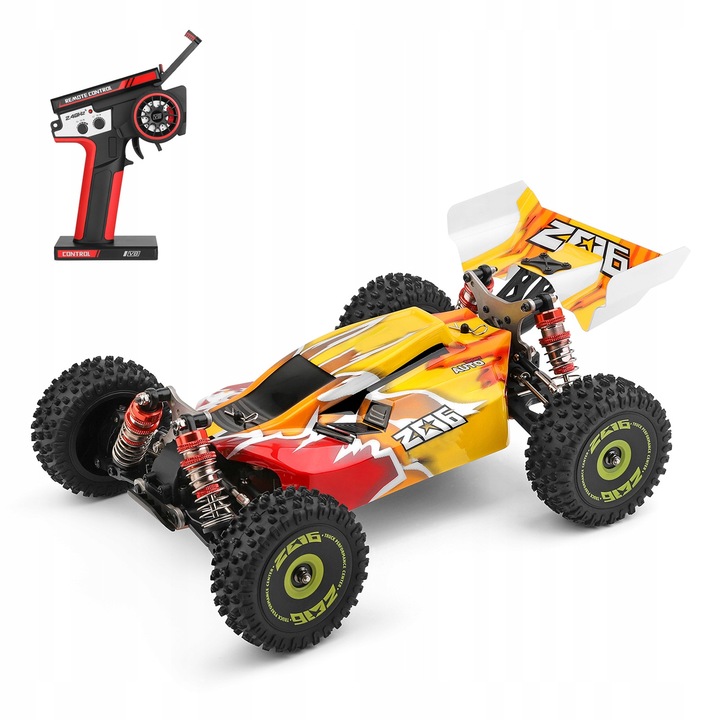 WL Toys XKS 144010 4WD RC autó, 75km/h, 31x20.5x11cm, komplett készlet