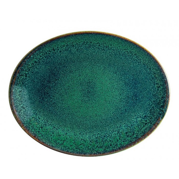 BONNA ORE MAR Ovális porcelántányér 36x28cm (OMR MOV 36OV)(ß)