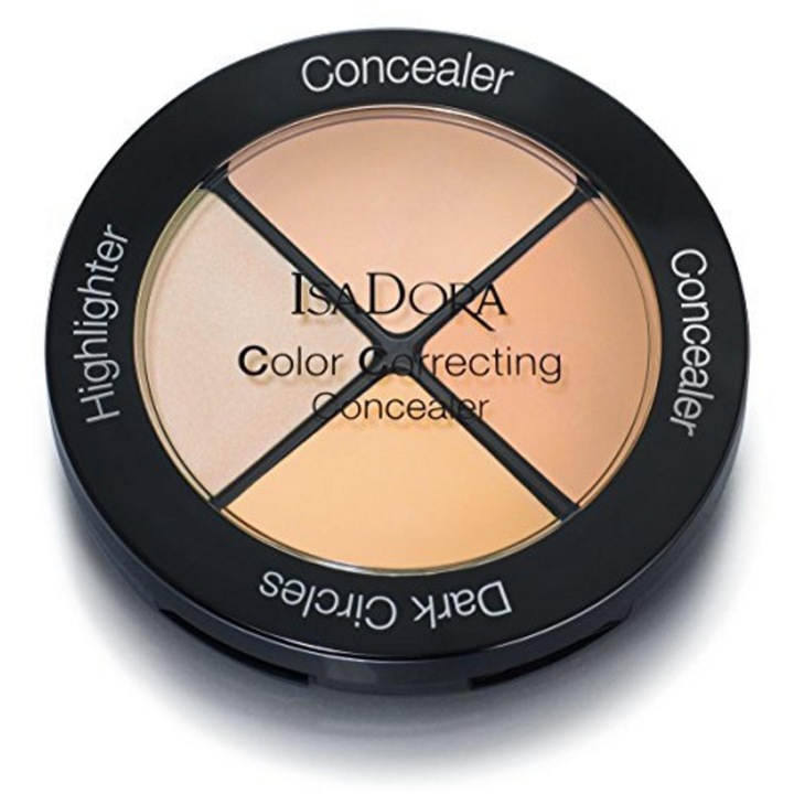 IsaDora Színkorrekciós Paletta, Korrektor, 32, Semleges, 4 g