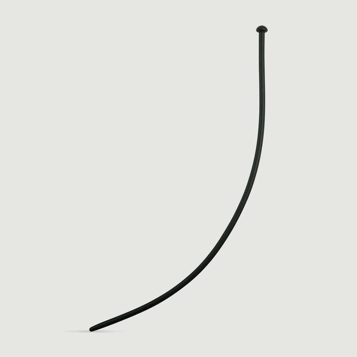 Sonde uretrale din silicon 300x5,5mm, Sexopolis, negru