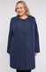 Palton elegant bleumarin