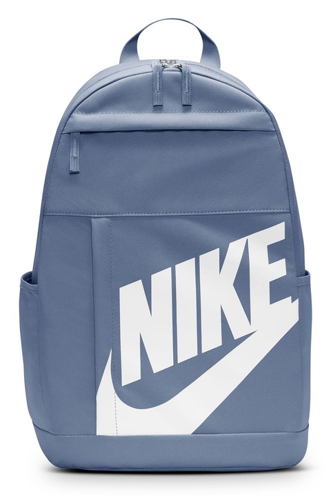 Nike, Rucsac cu logo Element - 21 L, Alb, Albastru stins