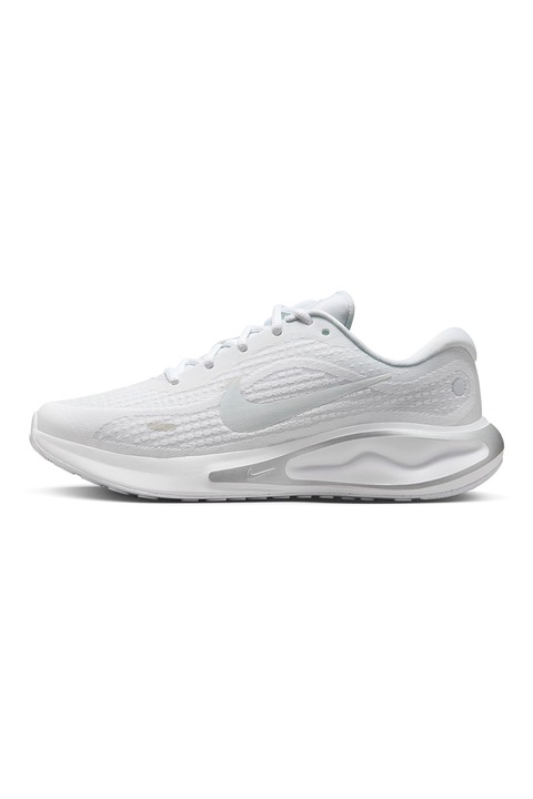 Nike, Pantofi Journey Run Road cu detalii reflectorizante pentru alergare, Alb