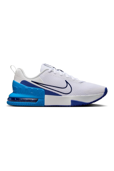 Nike, Air Max Alpha Trainer 6 hálós sportcipő, Fehér, Kék, 10.5