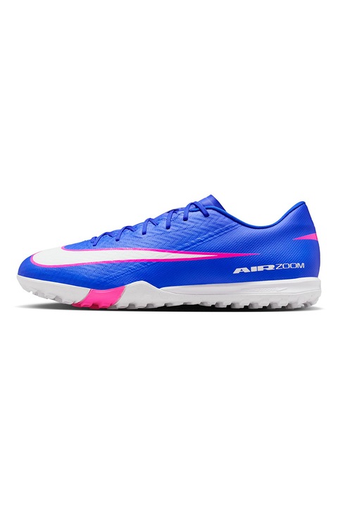 Nike, Pantofi Mercurial Vapor 16 Academy cu branturi cu amortizare pentru fotbal, Alb/Fucsia/Albastru royal