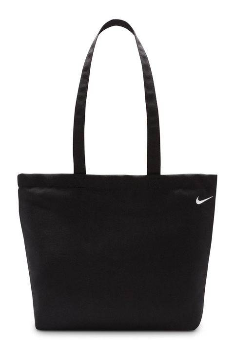 Nike, Geanta shopper unisex cu logo Heritage 2.0, Negru