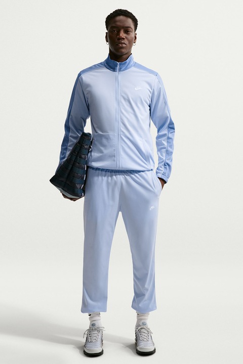 Nike, Trening cu terminatii elastice Club, Alb/Albastru pastel