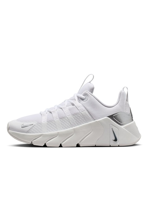 Nike, Pantofi Free Metcon 7 pentru fitness, Alb/Argintiu