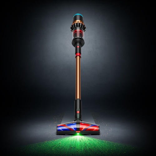 Aspirator vertical fără fir Dyson V16 Piston Animal, motor digital 900W, capat All Floor Cones Sense, 70 minute autonomie