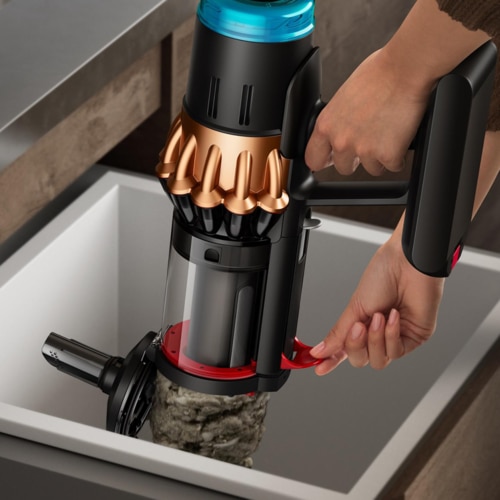 Aspirator vertical fără fir Dyson V16 Piston Animal, motor digital 900W, capat All Floor Cones Sense, 70 minute autonomie