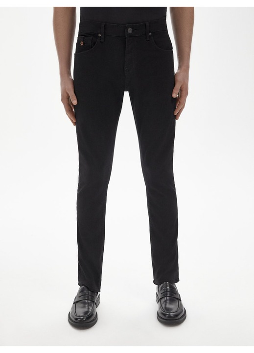 Férfi farmer Joshua, LTB jeans, alacsony derék, pamut/poliészter/modal/elasztán, fekete