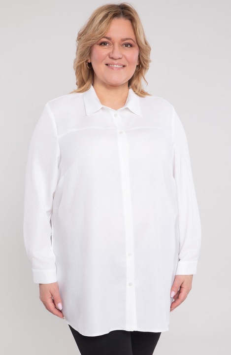 Бяла риза с яка