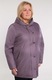 Geaca cu gluga violet tranzitionala