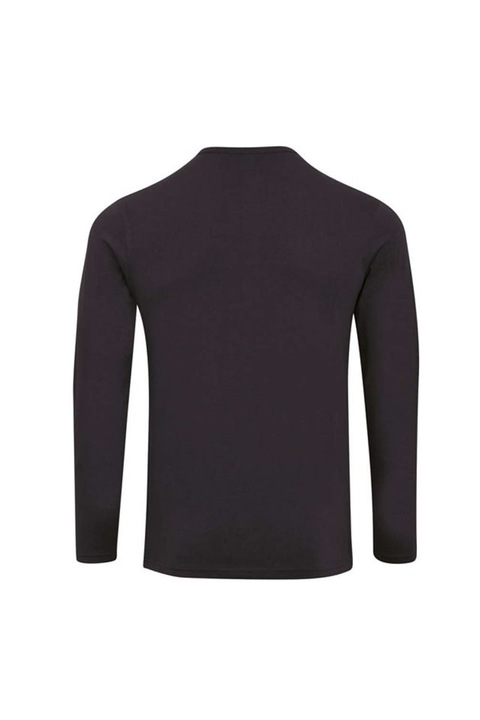 Bluza barbati Premier, maneci rulate, elastic, negru, M