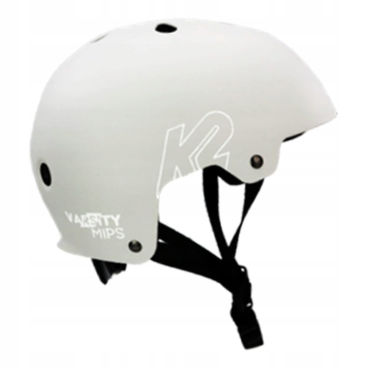 Casca de protectie K2 Varsity Mips, gri, S 48-54cm, pentru bicicleta, role, skateboard, trotinete, cu sistem de ventilatie