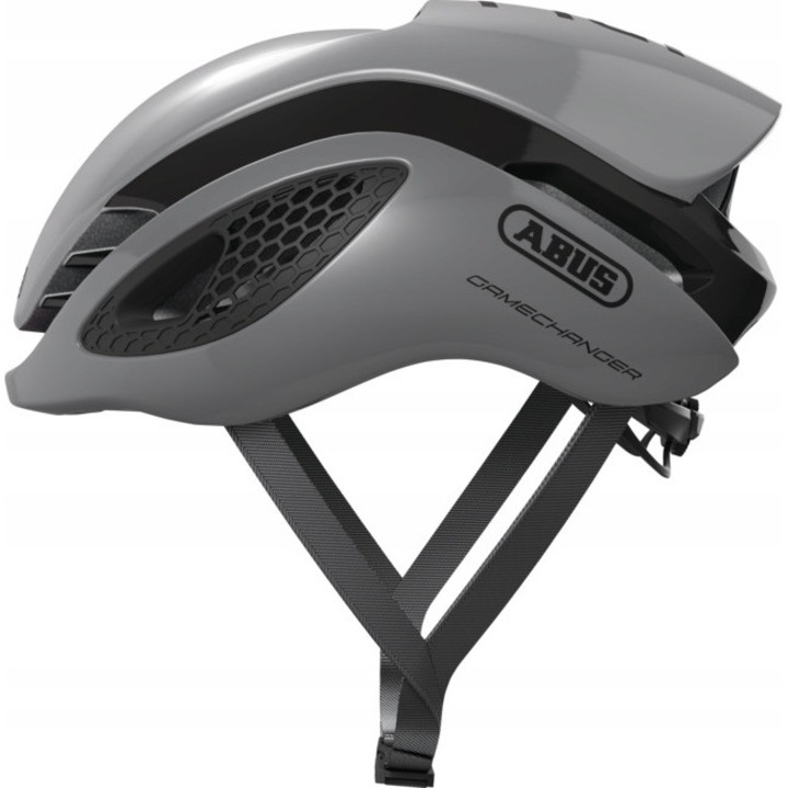 Casti protectie sport Abus GameChanger, gri, S 51-55cm, design aerodinamic, ventilatie optima