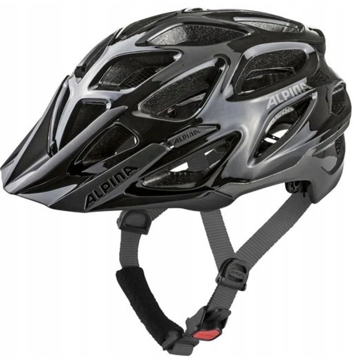Casca de protectie Alpina Mythos 3.0 L.E. Black Anthracite, L 57-62cm, usoara, ventilata
