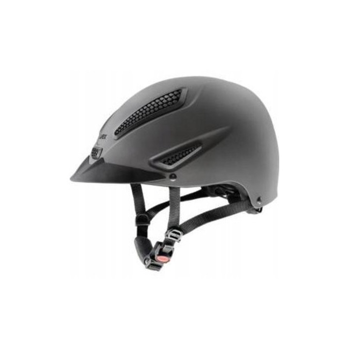 Casca de protectie Uvex Perfexxion II, antracit mat, S/M 55-58cm, design ergonomic, ventilare optimizata, set inclus.