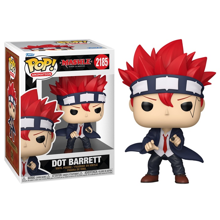 Figurina interactiva Funko POP! seria Mashle: Magic and Muscles − Dot Barrett (w/CH)