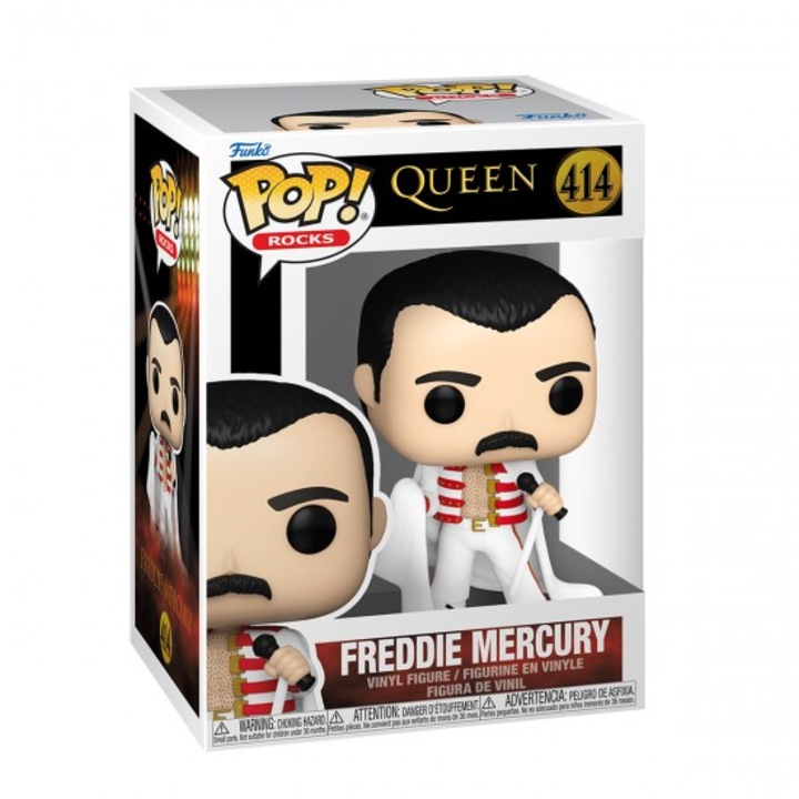 Interaktív Funko POP! figura - Freddie Mercury turnén