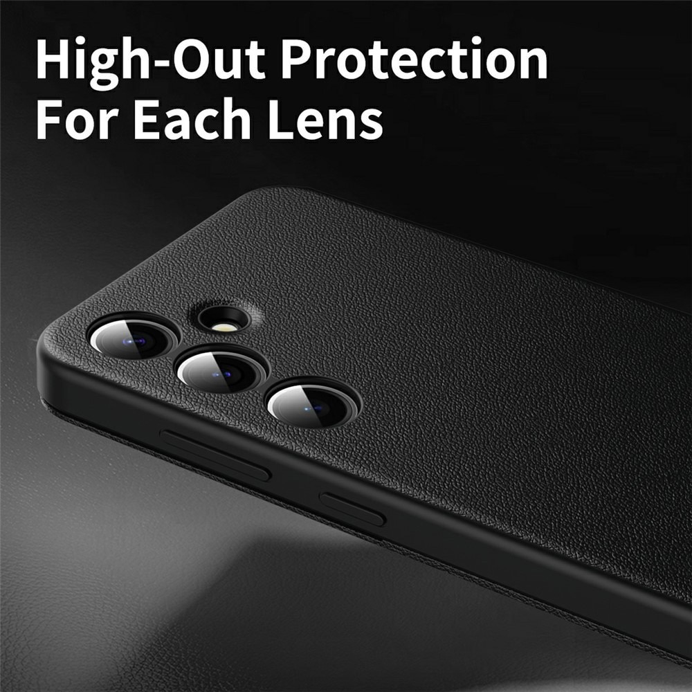 Husa pentru Samsung Galaxy A57 5G Smart Window View Tip Carte – Design Premium, Vizualizare Inteligenta, Protectie 360°, Card Slot, Textura Mata Eleganta - negru