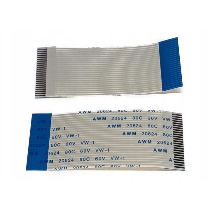 Banda flexibila, FPC FFC 24pin 1.0mm 10cm, FlexCable, tip B, 25mm