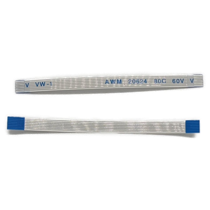 Banda flexibila, FPC 7pin 0.8mm 20cm, FlexCable, 7 pini, 0.8mm, 20cm