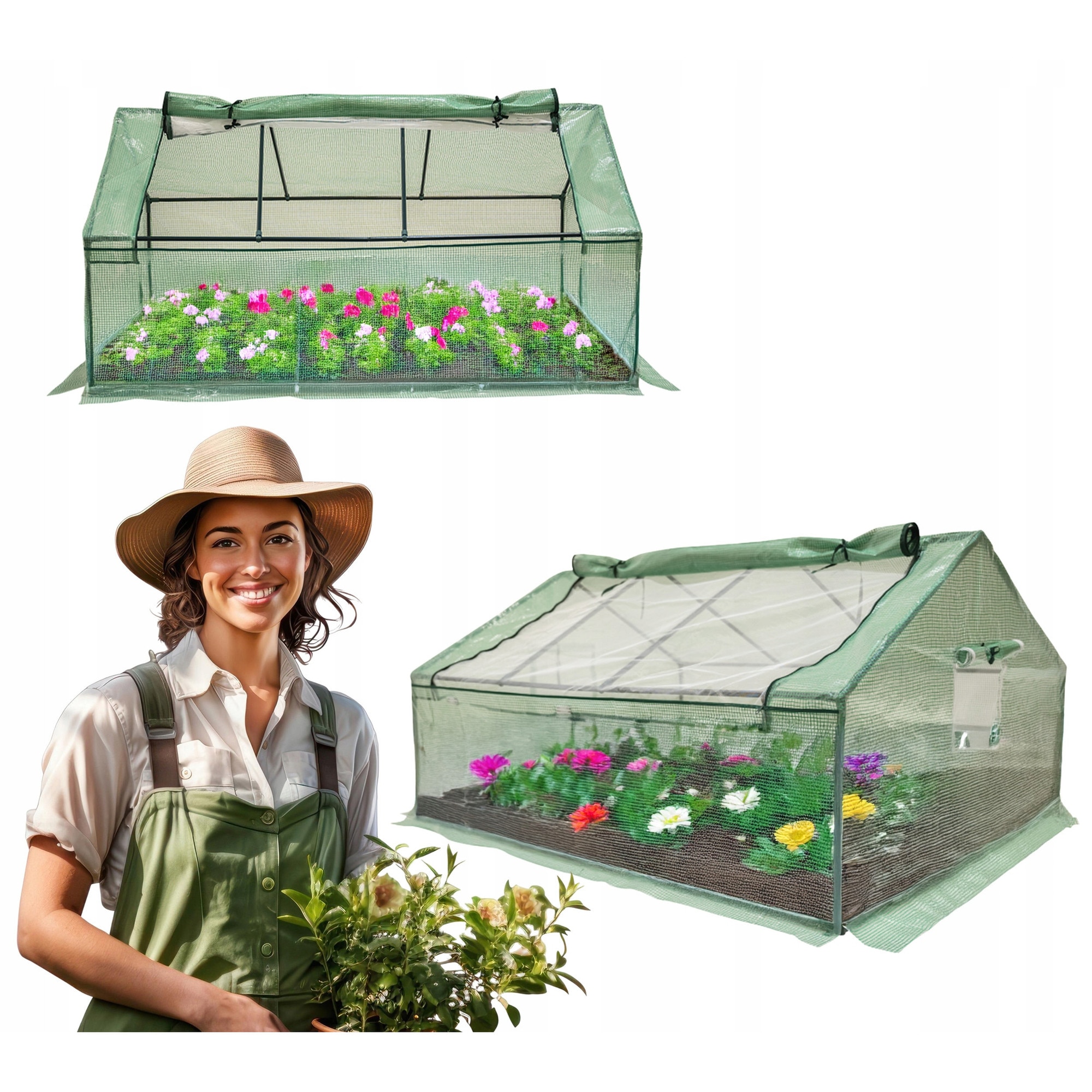 Mini Sera de Gradina si Balcon, Grindi, Carina I, Tunel Foliar pentru ...