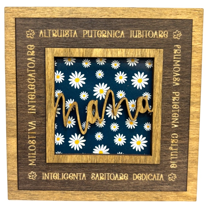 Placheta personalizată pentru mama, Multimagination, decoratiune, design special, 15x20cm
