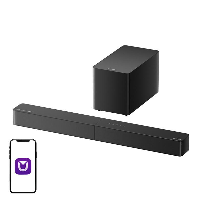 Soundbar 7.1 Ultimea Poseidon M60 BOOM cu Subwoofer, Bluetooth 5.4, Telecomanda inclusa, Negru