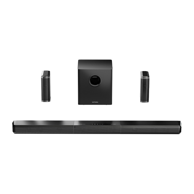 Soundbar 9.1 Ultimea Apollo S90 cu Subwoofer si 2 sateliti, Bluetooth 5.3, Telecomanda inclusa, Negru