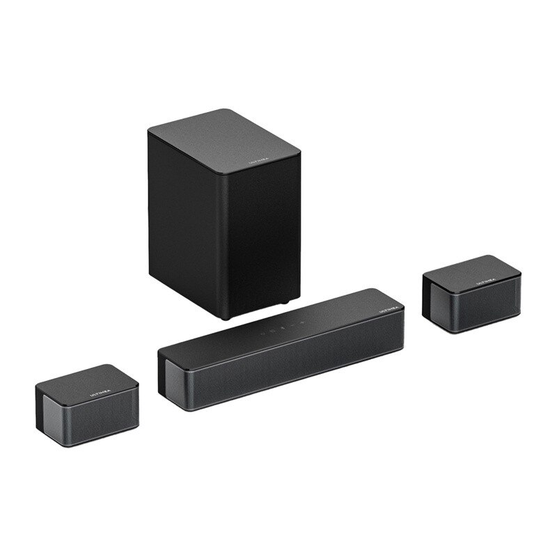 Soundbar 5.1 Ultimea Poseidon D50 cu Subwoofer si 2 sateliti, Bluetooth 5.3, Telecomanda inclusa, Negru