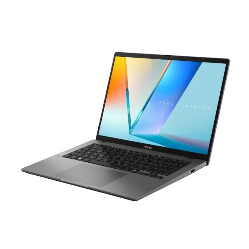 Laptop ASUS Vivobook S14 WUXGA 14 inch AMD Ryzen AI 7 445 16GB 1TB SSD Free Dos Matte Gray