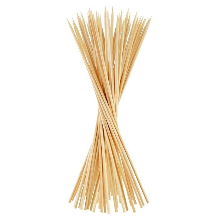 Set 50 Wykalaczki Drewniane 30x0,5cm, Artemis, bej