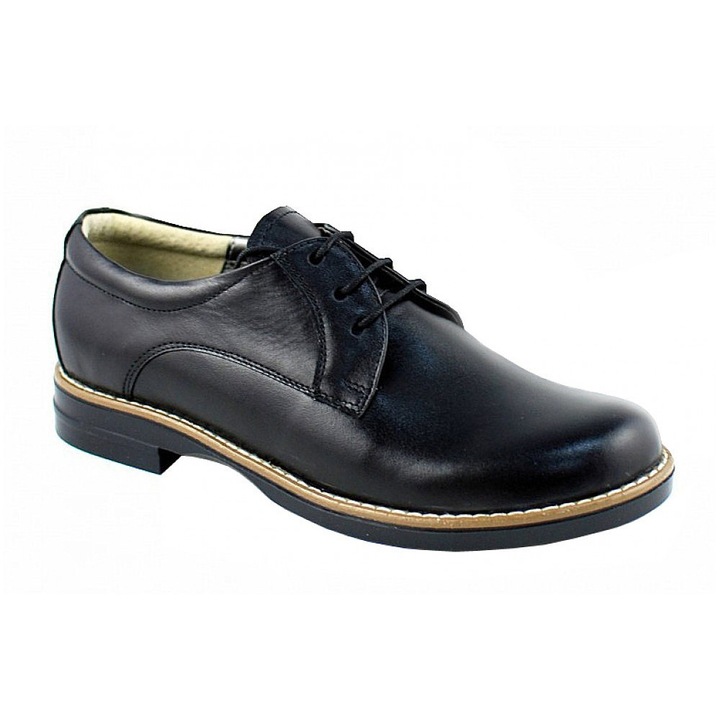 Pantofi dama casual din piele naturala Mozaic 200282, Negru