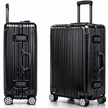 Troler mare din Aluminiu pentru Cala Avion, Valiza Calatorie 29 inch ...