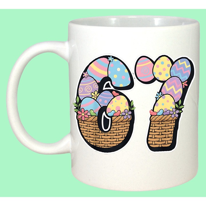 Cana Paste 67 Oua Colorate Easter Pastel Decorativ, Cadou, Sarbatori, Cri-Flo, Culoare Alb, 330 ml