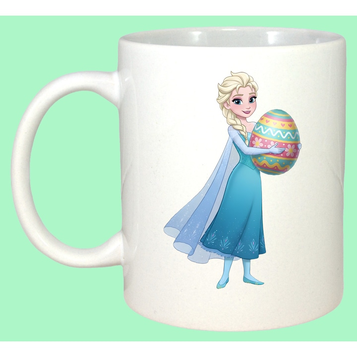 Cana Paste Elsa Frozen Paste Ou Colorat Elegant, Cadou, Sarbatori, Cri-Flo, Culoare Alb, 330 ml