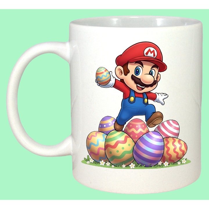 Cana Paste Mario Paste Oua Colorate Gramada Decorativa, Cadou, Sarbatori, Cri-Flo, Culoare Alb, 330 ml