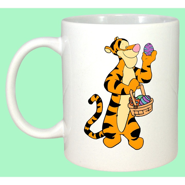 Cana Paste Tigger Paste Cos Oua Colorate Saritor, Cadou, Sarbatori, Cri-Flo, Culoare Alb, 330 ml