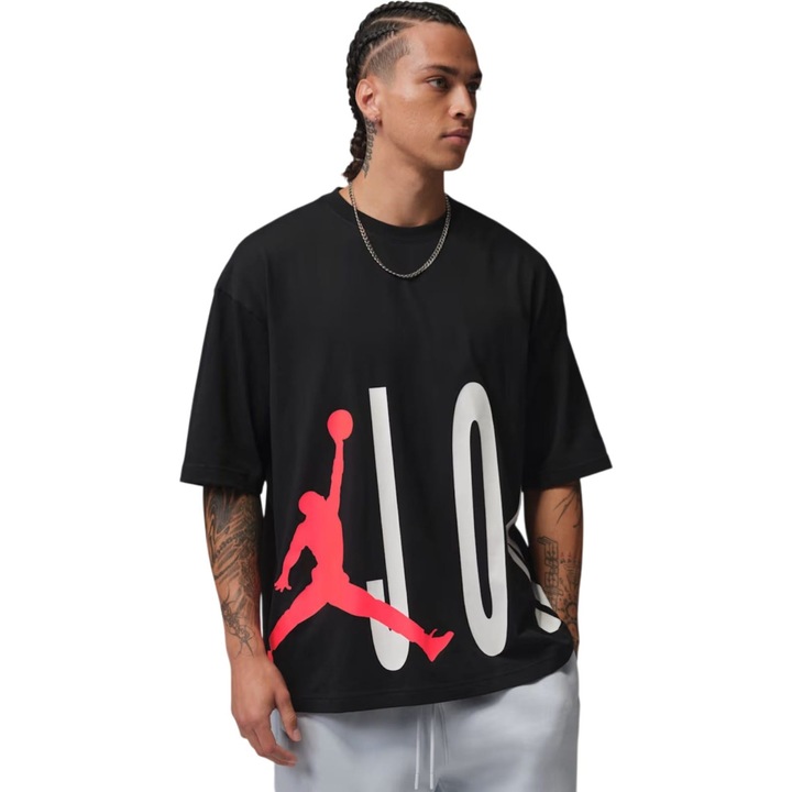 Jordan Torso Oversized SS Crew póló 58125, Fekete