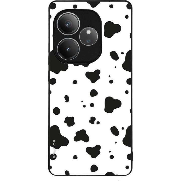 Husa telefon Sonique Animal Print Series, Dalmatian, silicon, pentru Realme GT 6 5G / Realme GT 6T 5G