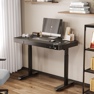 Birou IKEA ALEX, 132x58 cm, albastru, sertare - eMAG.ro
