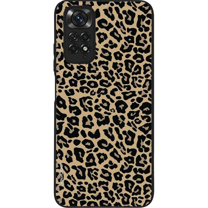 Husa telefon Sonique Animal Print Series, leopard, silicon, pentru Xiaomi Redmi Note 11 4G / Redmi Note 11S