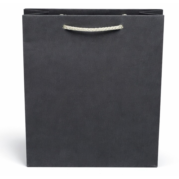 Punga cadou - Nicas - negru - 22x22x10 cm - tip P22